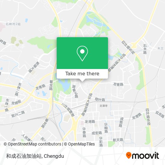 和成石油加油站 map