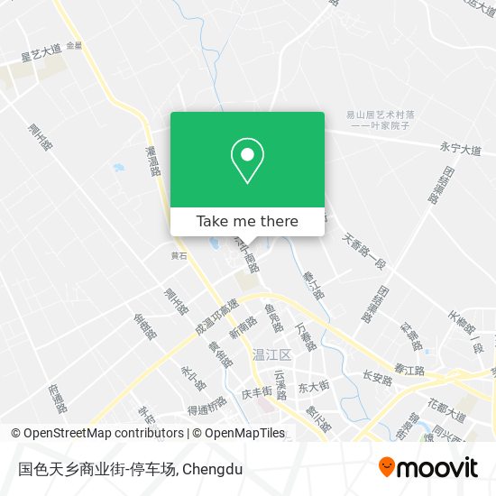 国色天乡商业街-停车场 map