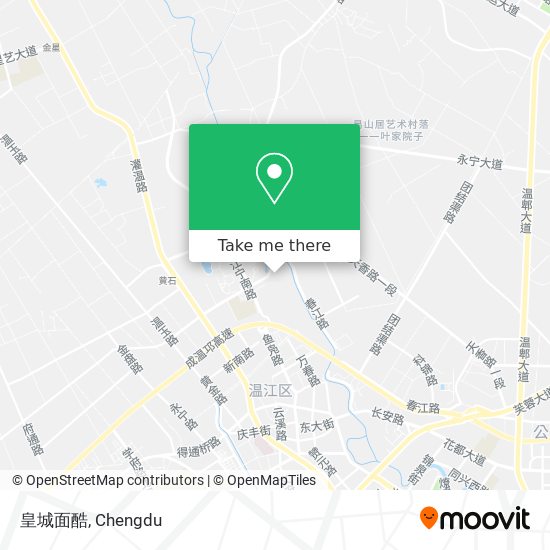 皇城面酷 map