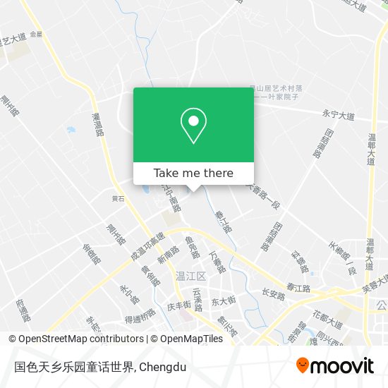 国色天乡乐园童话世界 map