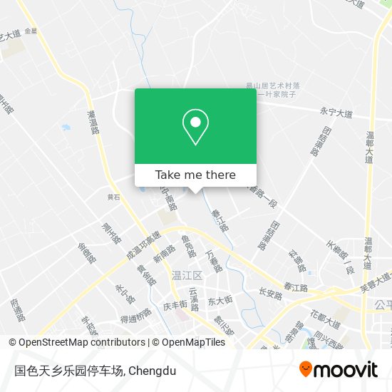 国色天乡乐园停车场 map