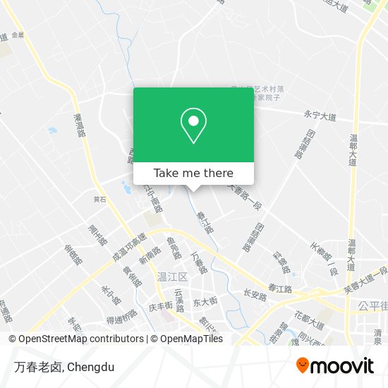 万春老卤 map
