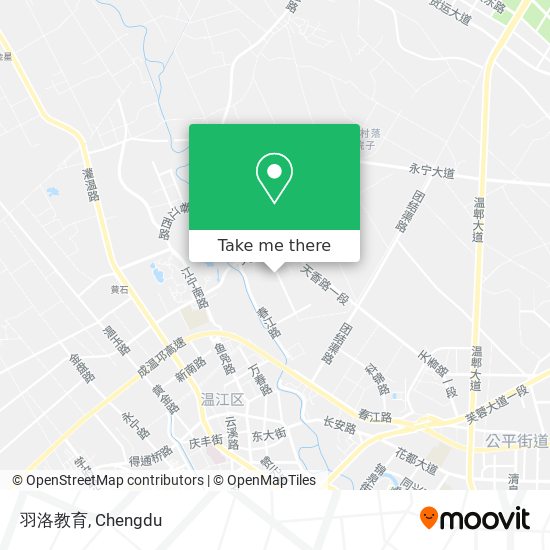 羽洛教育 map