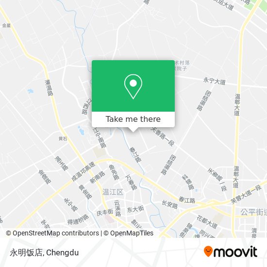 永明饭店 map