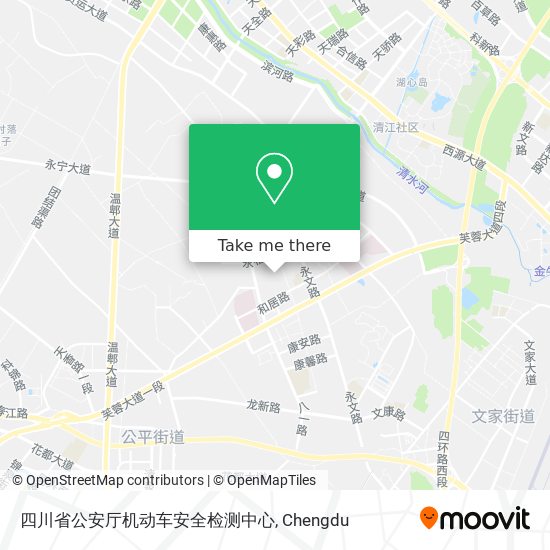 四川省公安厅机动车安全检测中心 map