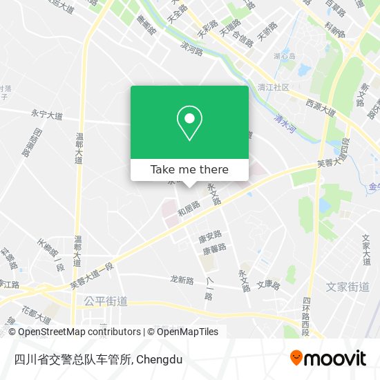 四川省交警总队车管所 map