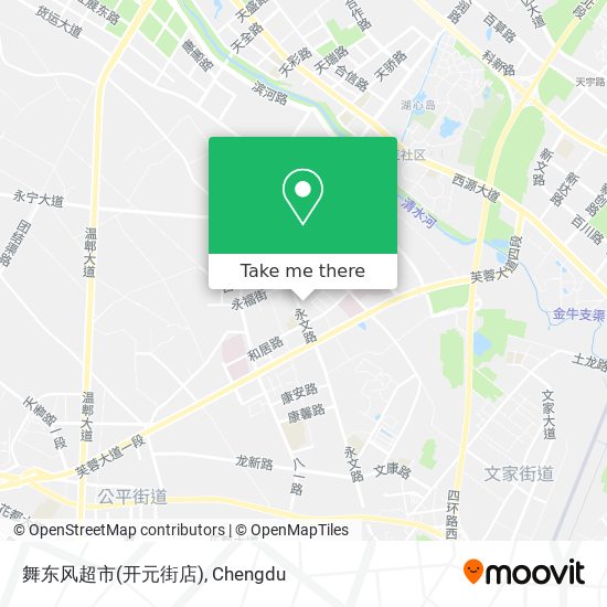舞东风超市(开元街店) map