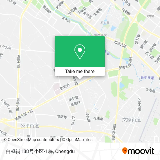 白桦街188号小区-1栋 map