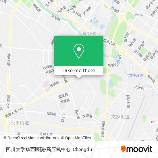 四川大学华西医院-高压氧中心 map