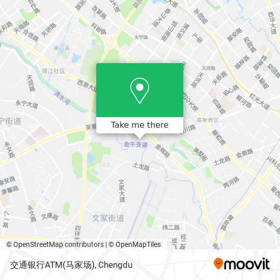 交通银行ATM(马家场) map