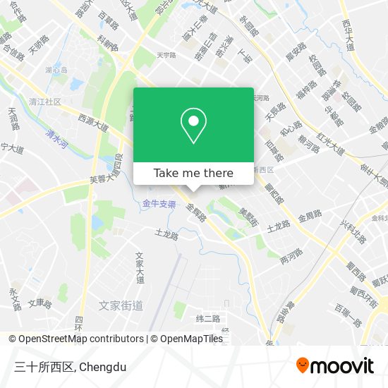 三十所西区 map