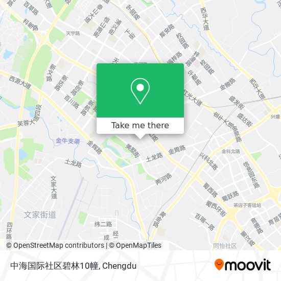 中海国际社区碧林10幢 map