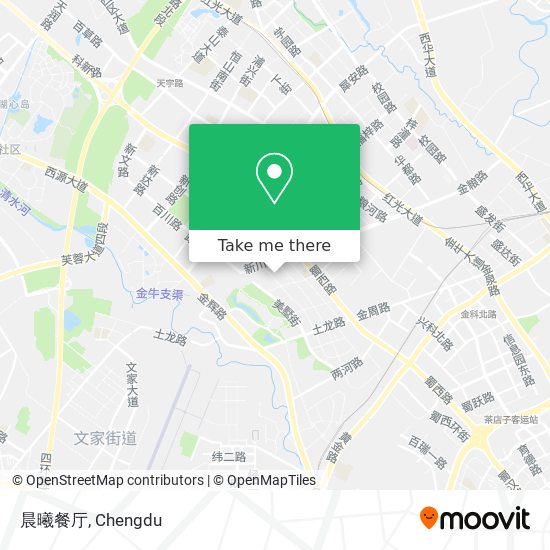 晨曦餐厅 map