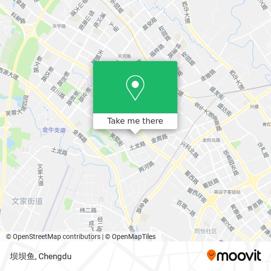 坝坝鱼 map