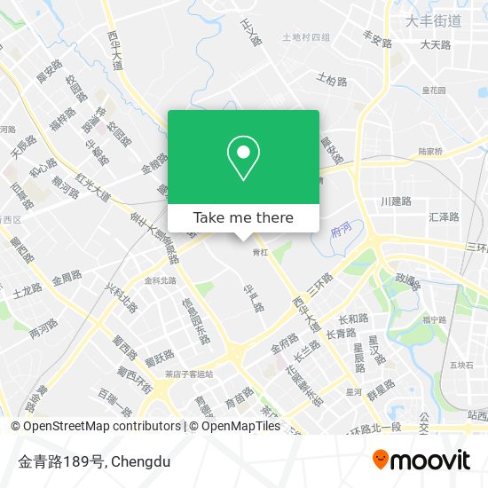 金青路189号 map
