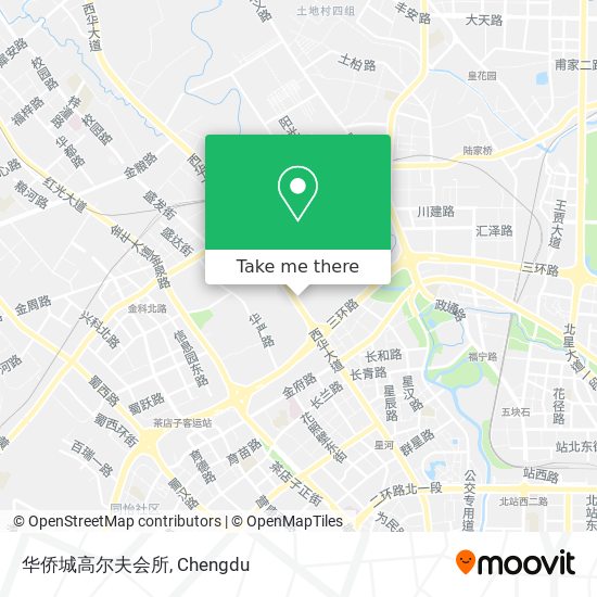 华侨城高尔夫会所 map