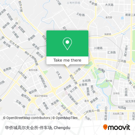 华侨城高尔夫会所-停车场 map