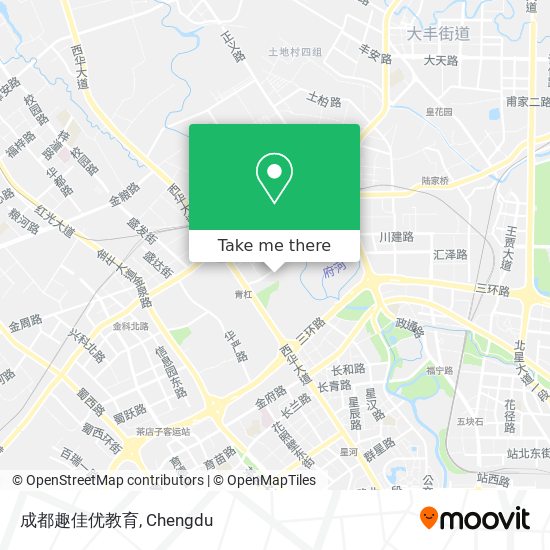 成都趣佳优教育 map