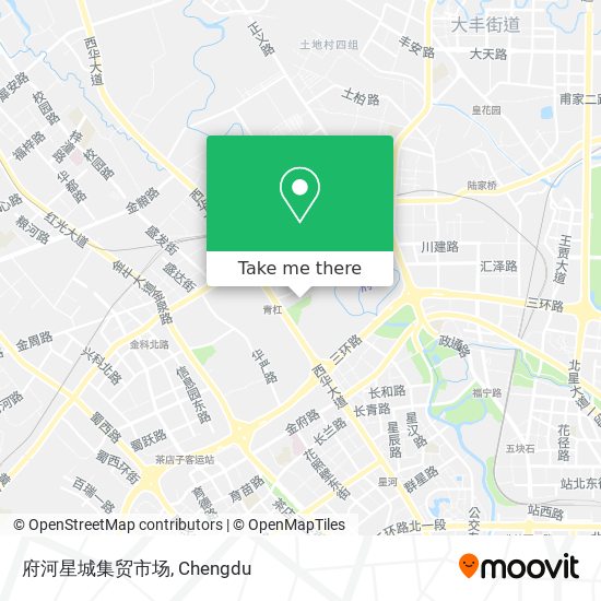 府河星城集贸市场 map