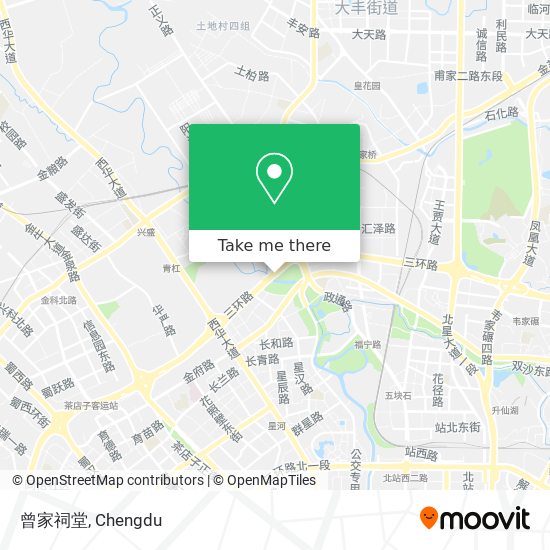 曾家祠堂 map