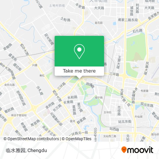 临水雅园 map