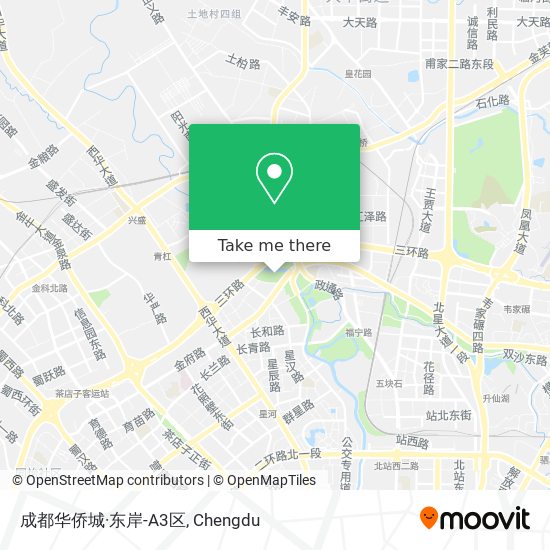 成都华侨城·东岸-A3区 map