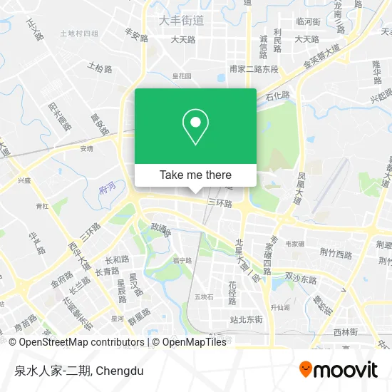 泉水人家-二期 map