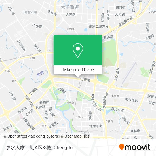 泉水人家二期A区-3幢 map
