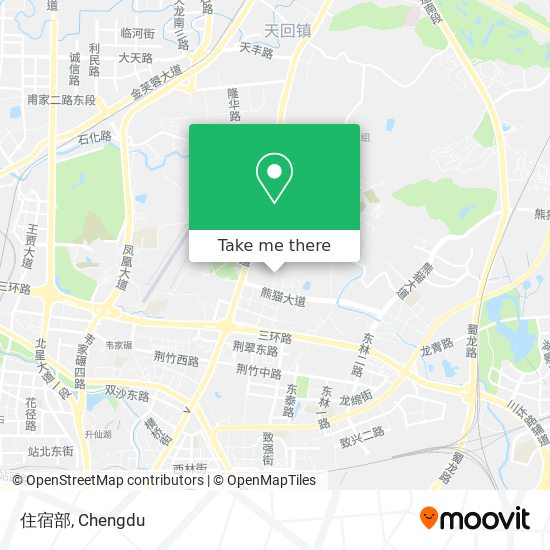 住宿部 map