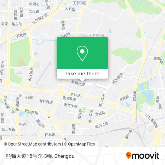 熊猫大道15号院-3幢 map