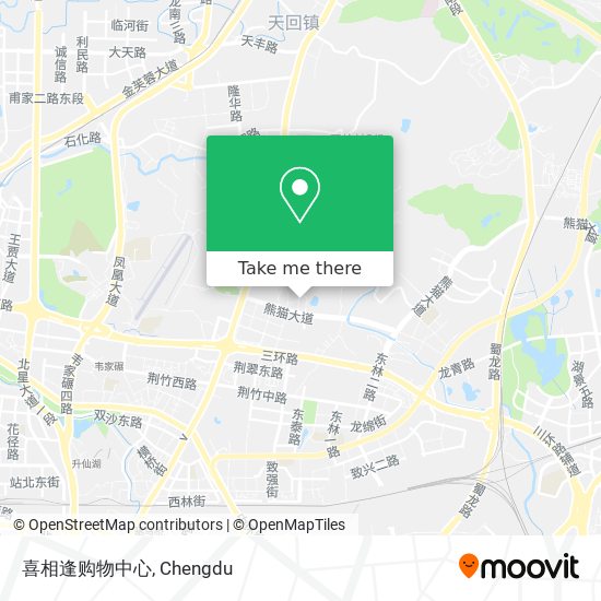 喜相逢购物中心 map