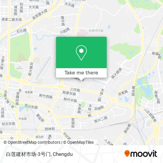 白莲建材市场-3号门 map