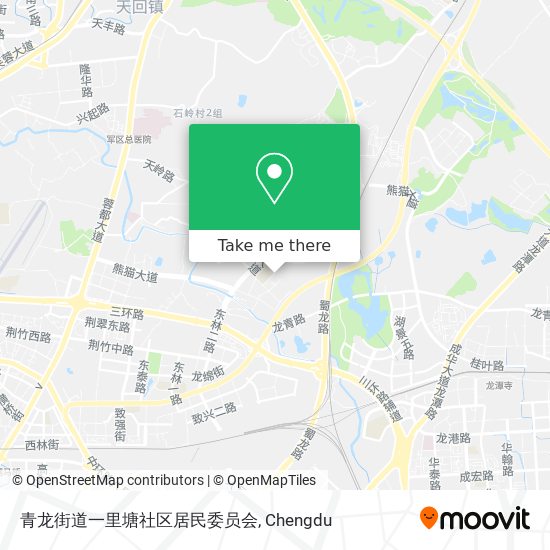 青龙街道一里塘社区居民委员会 map