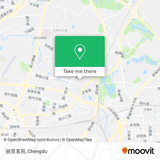 丽景茗苑 map