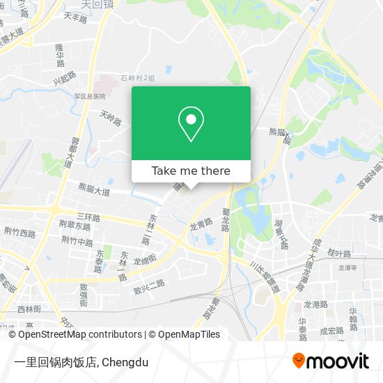 一里回锅肉饭店 map