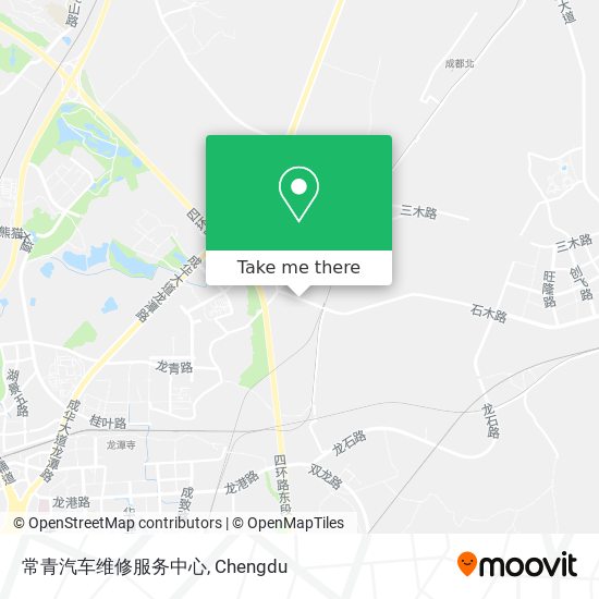 常青汽车维修服务中心 map