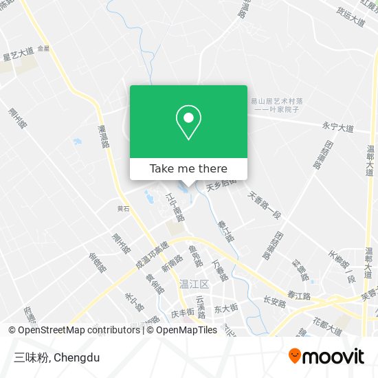 三味粉 map