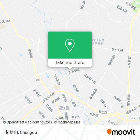 紫檀山 map