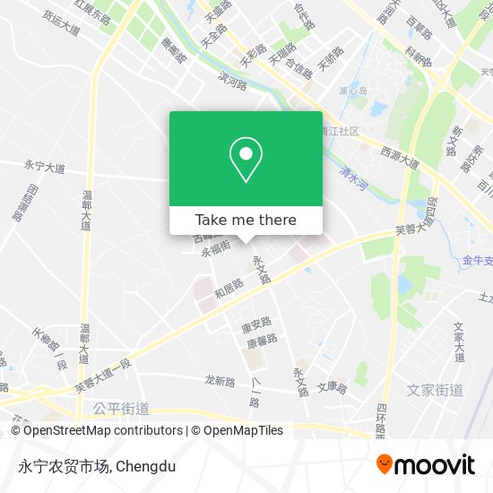 永宁农贸市场 map
