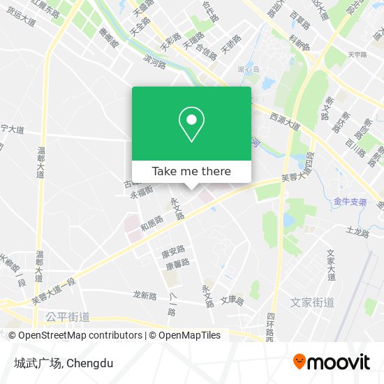 城武广场 map