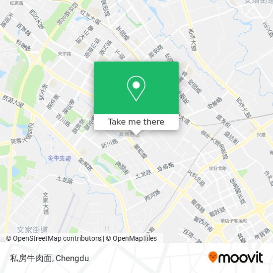私房牛肉面 map