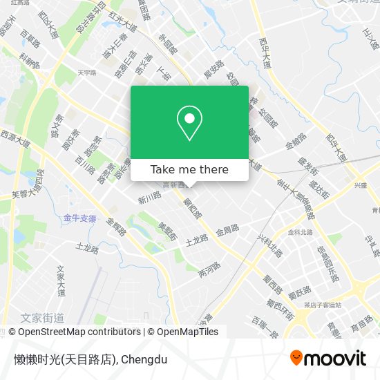 懒懒时光(天目路店) map