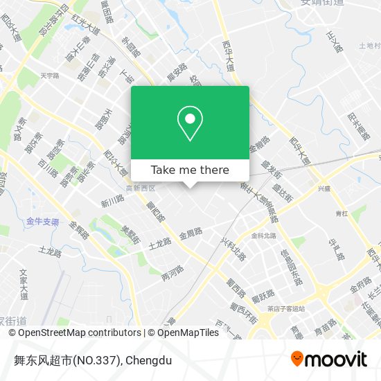 舞东风超市(NO.337) map