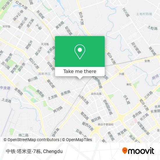 中铁·塔米亚-7栋 map