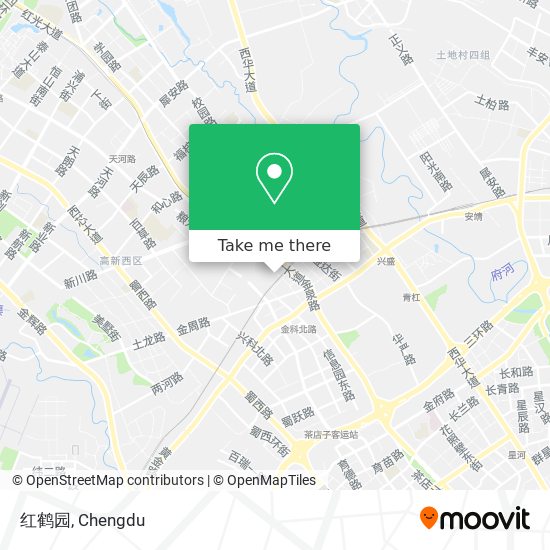 红鹤园 map