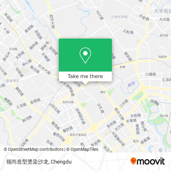 领尚造型烫染沙龙 map