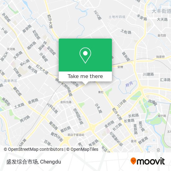 盛发综合市场 map