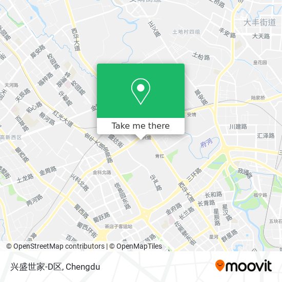 兴盛世家-D区 map
