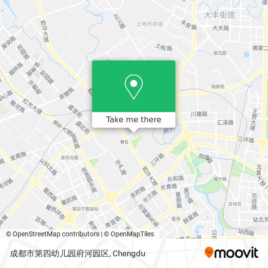 成都市第四幼儿园府河园区 map