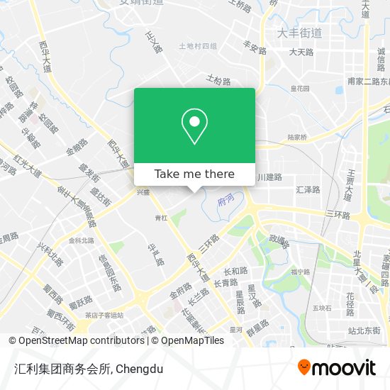 汇利集团商务会所 map